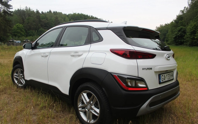 Hyundai Kona cena 84000 przebieg: 25000, rok produkcji 2021 z Gdynia małe 562